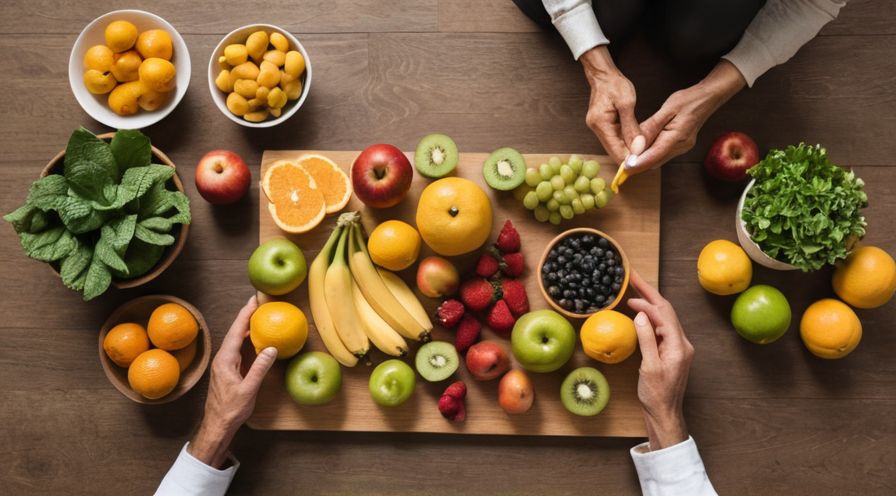 Gesunde Ernährung und Bewegung